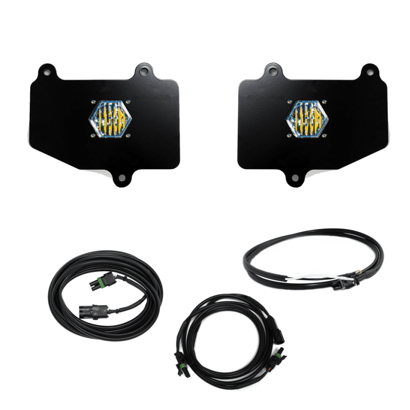 Baja Designs — Baja Designs 18+ Jeep Wrangler JT Dual S1 Reverse Kit w/ Upfitter