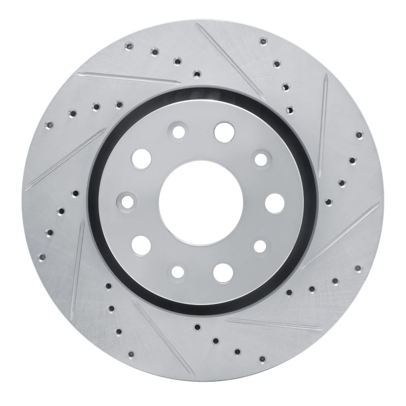 R1 Concepts — R1 18-25 Jeep Gladiator Front Right Drilled & Slotted Silver Brake Rotor
R1 Brake Rotor Drill