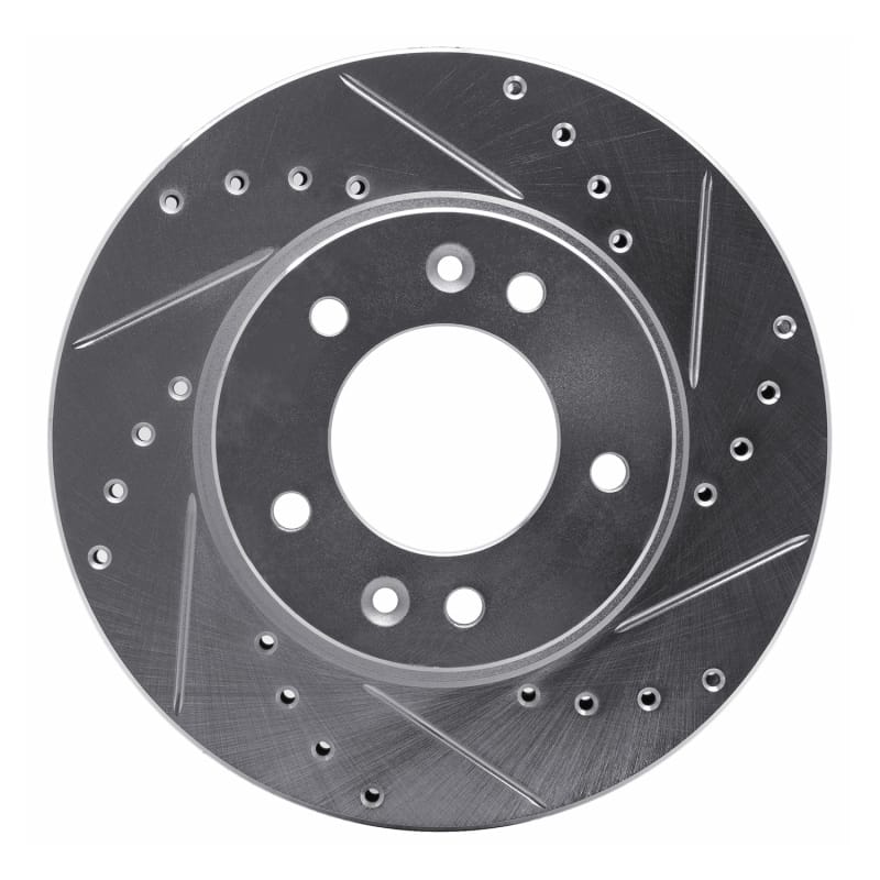 R1 Concepts — R1 86-91 Mazda RX-7 Front Right Drilled & Slotted Silver Brake Rotor
R1 Brake Rotor Drill