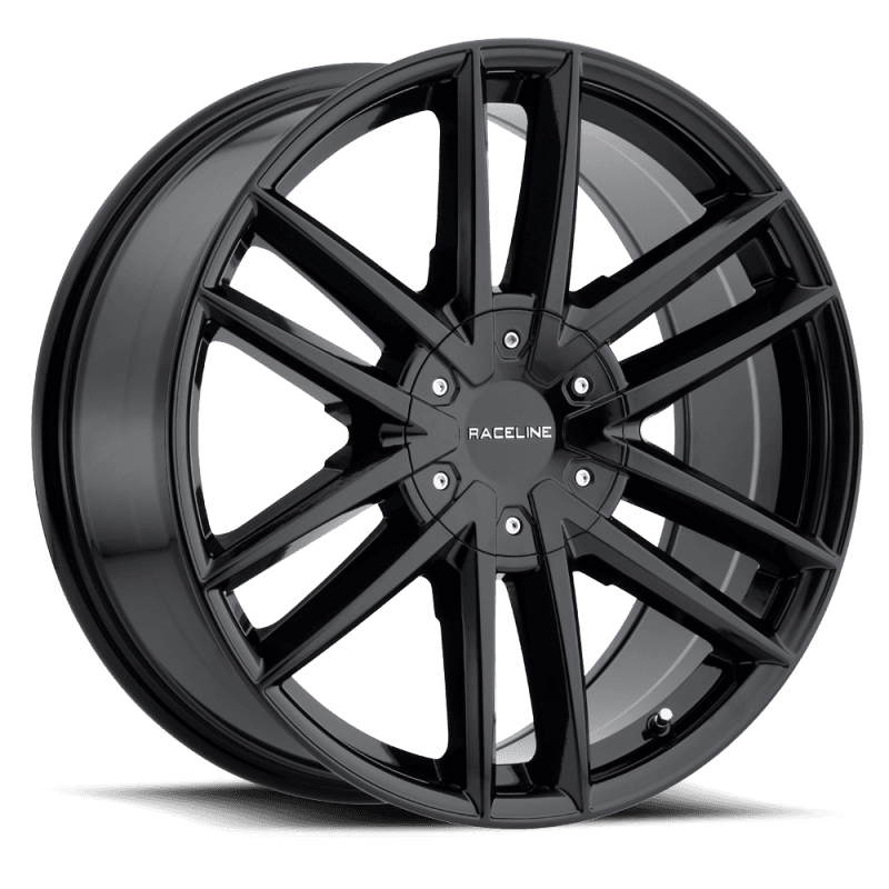 Raceline — Raceline 158B Impulse 20x8.5in / 5x110/5x115 BP / 15mm Offset / 72.62mm Bore - Gloss Black Wheel