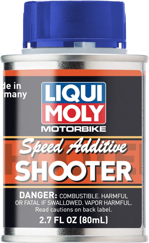 LIQUI MOLY — LIQUI MOLY 80mL Motorbike Speed Additive Shooter
Gasoline Additive