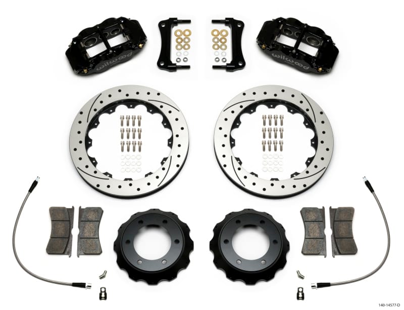 Wilwood — Wilwood Narrow Superlite 6R Front Kit 12.88in Drilled Rotor w/ Lines 05-15 Toyota Tacoma
BRAKE KIT
