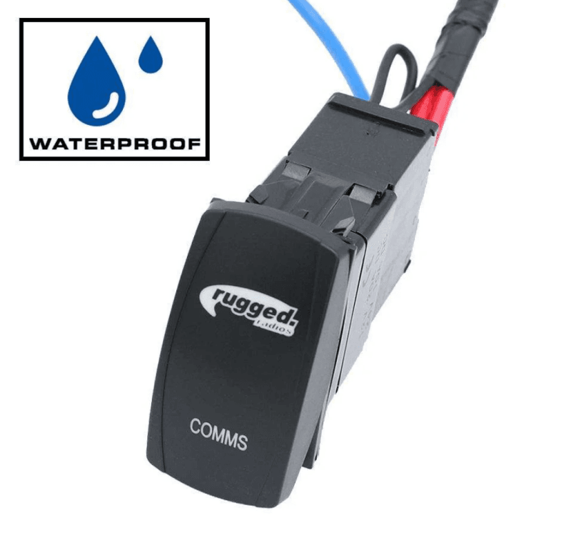 Rugged Radios — Rugged Radios Rocker Power Switch for Waterproof Mobile Radios and Rugged Intercoms