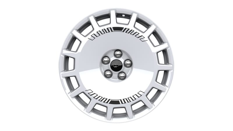 Ford Racing — Ford Racing 21-24 Mustang Mach-E Gloss White Rally Wheel Kit
Wheel Kit