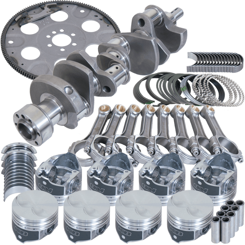 Eagle — Eagle Chevy 305 1Pc 3.480in Crank 5.700in I-Beam Rods 3.766in Pistons 153 Tooth FP Balanced Assembly
Bal Str & Strip Assy