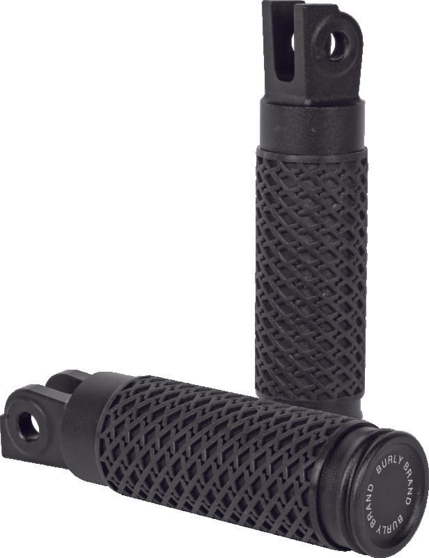 Burly Brand — Burly Brand Slash Cut Rider Front Peg Set