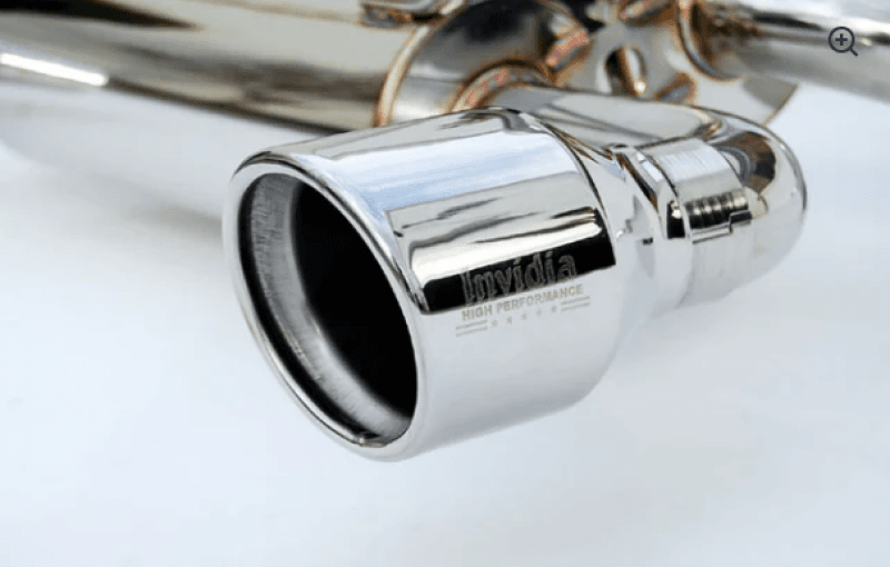 Invidia — Invidia 15-18 Ford Focus RS N1 w/Valve Rolled Polished Tip Cat-Back Exhaust