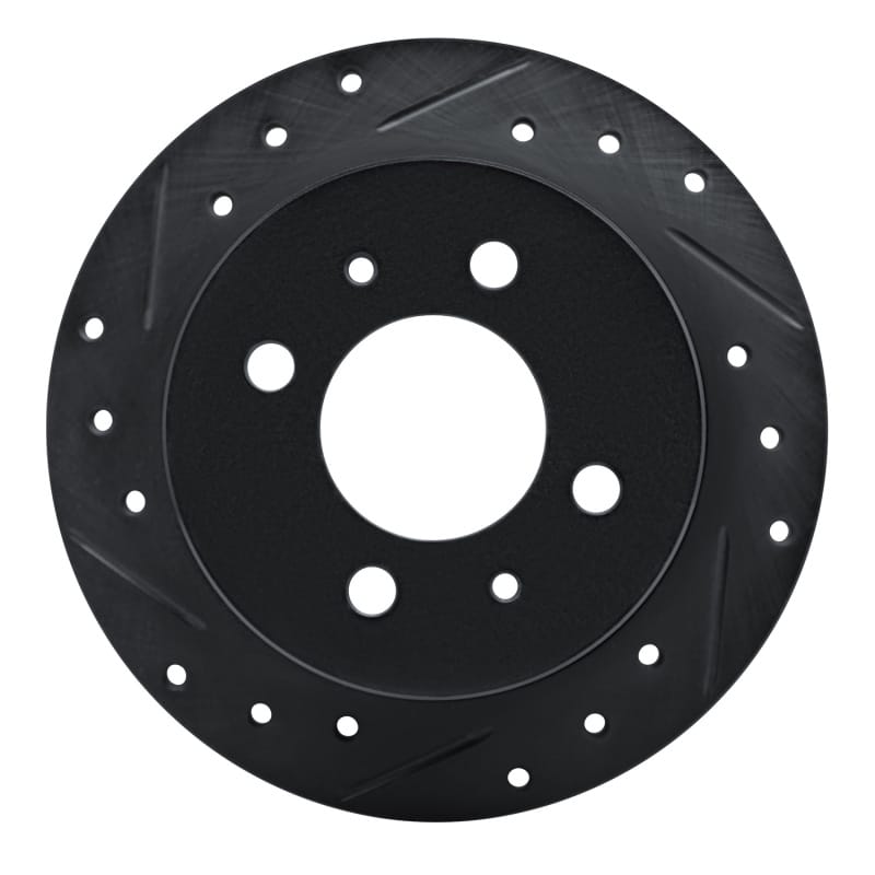 R1 Concepts — R1 92-96 Dodge COLT Rear Left Drilled & Slotted Black Brake Rotor
R1 Brake Rotor Drill