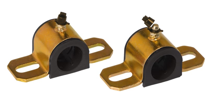 Prothane — Prothane Universal Greasable Sway Bar Bushings - 25MM - Type A Bracket - Black
SWAY BAR BUSHINGS