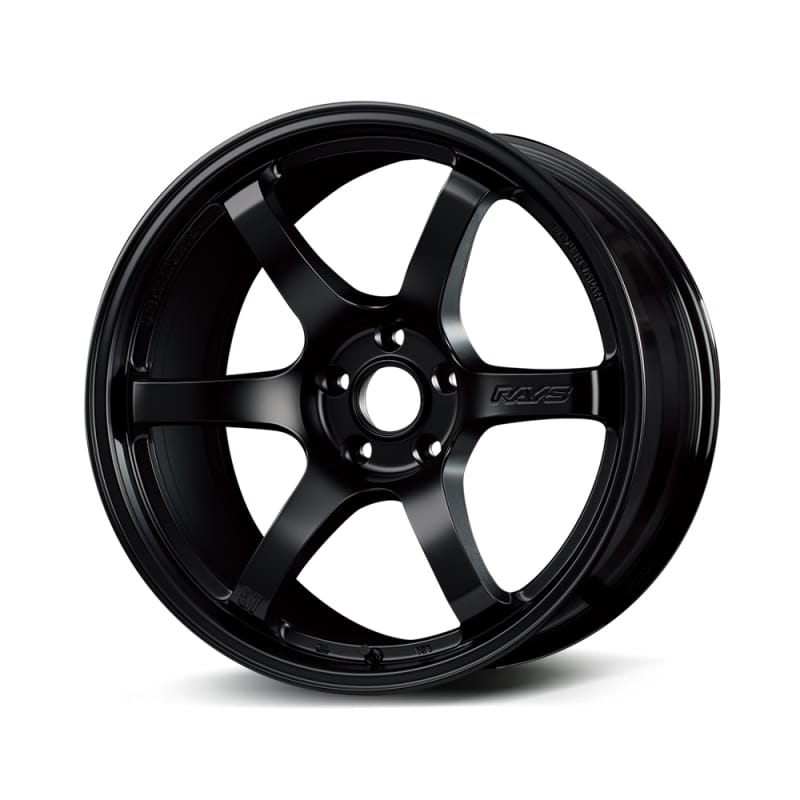 Gram Lights — Gram Lights 57DR 19x9.5 +25 5x114.3 Semi Gloss Black Wheel
