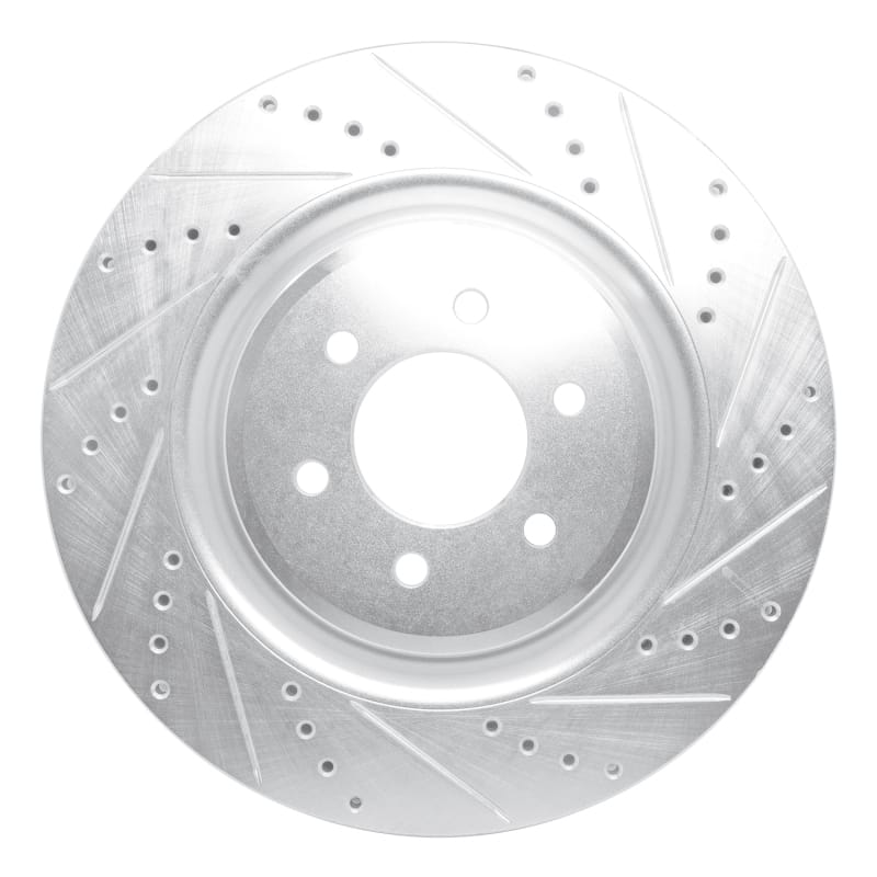 R1 Concepts — R1 03-17 Dodge Viper Front Right Drilled & Slotted Silver Brake Rotor
R1 Brake Rotor Drill