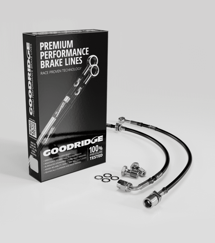 Goodridge — Goodridge 2004 Volkswagen R32 Stainless Steel Front Brake Lines