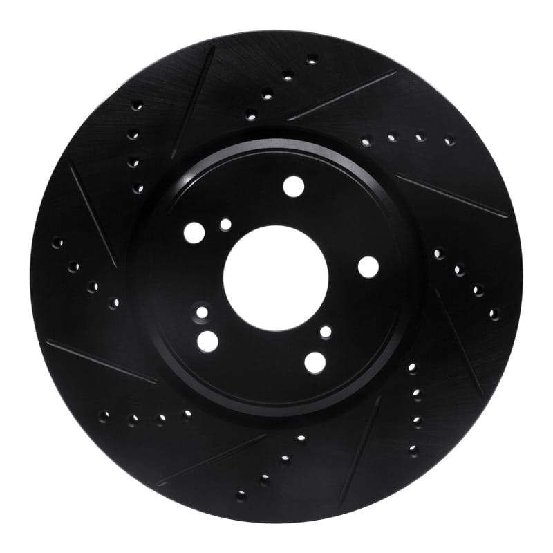 R1 Concepts — R1 16-22 Acura ILX Front Left Drilled & Slotted Black Brake Rotor
R1 Brake Rotor Drill