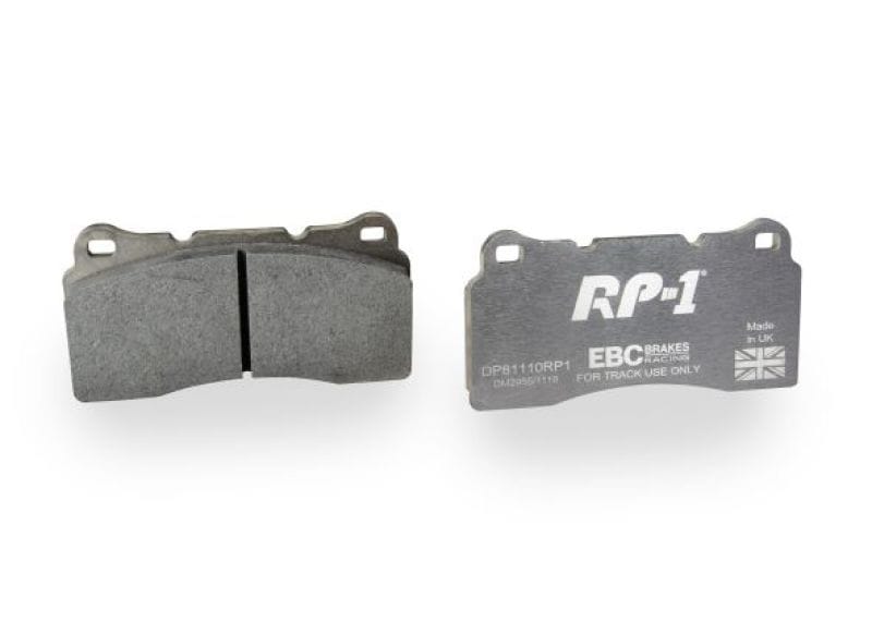 EBC — EBC Racing 2017+ Tesla Model 3 (RWD) RP-1 Front Brake Pads
RP-1 Race Pads
Disc Brake Pad
DP81110RP1
