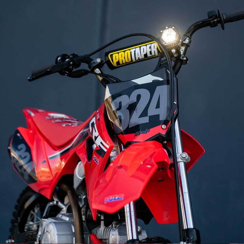 Baja Designs — Baja Designs S1 Wide Cornering Electric Start Pit Bike LED Light