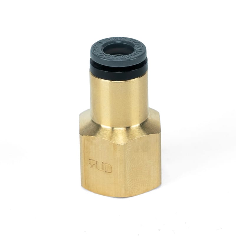 Air Lift — Air Lift Straight Female - 1/4in FNPT X 1/4in PTC
Fitting 1/4in.
Fitting 1/4"
Fitting