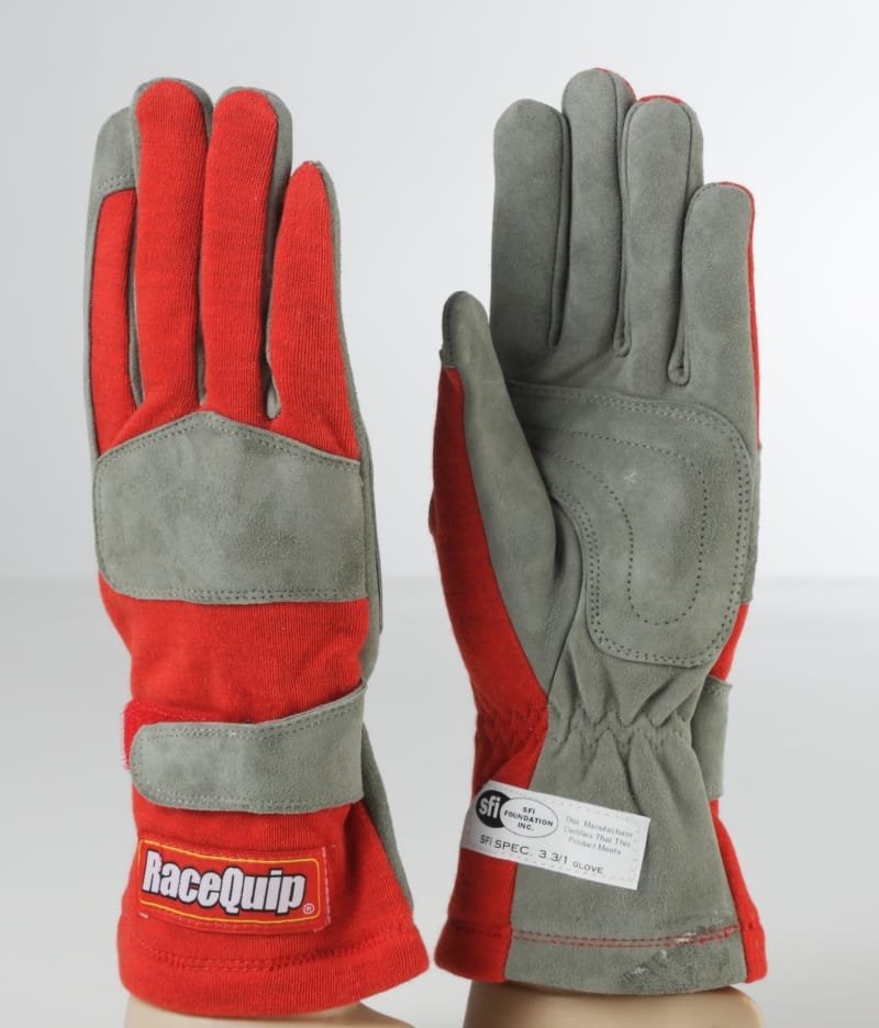 Racequip — RaceQuip Red 1-Layer SFI-1 Glove - XL