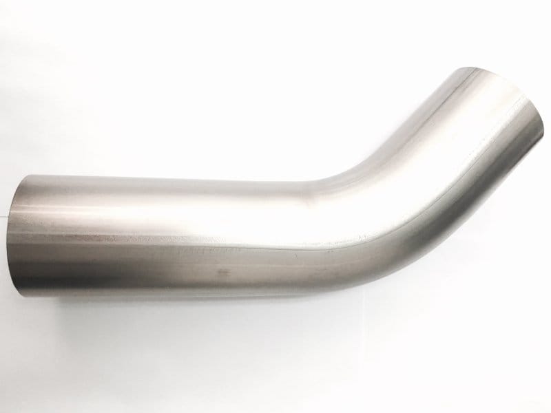 Ticon — Ticon Industries 2.50in Diameter 45 Degree 1.2mm WT 3.75in CLR 3in Leg/3in Leg Titanium Mandrel Bend