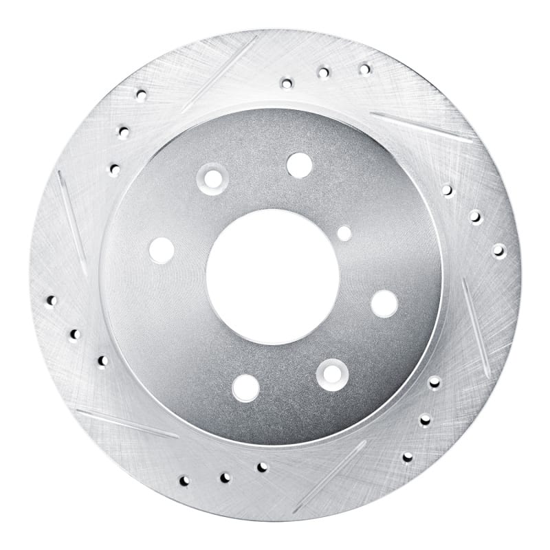 R1 Concepts — R1 84-85 Mazda RX-7 Rear Left Drilled & Slotted Silver Brake Rotor
R1 Brake Rotor Drill