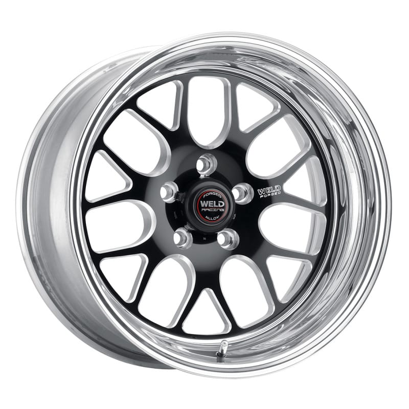 Weld — Weld S77 17x5 / 5x5.5 BP / 1.6in BS Black Wheel 3.540 ID (Low Pad) - Non-Beadlock