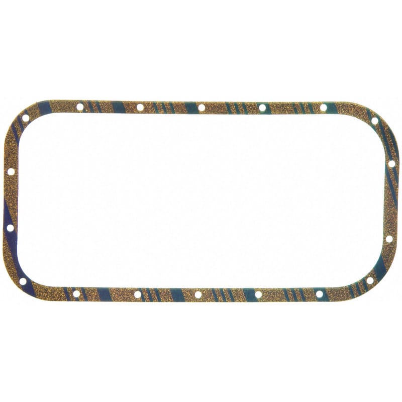 Fel-Pro — Fel-Pro Suzuki Sidekick OS 30594 C Engine Oil Pan Gasket Set Blue Stripe cork-rubber