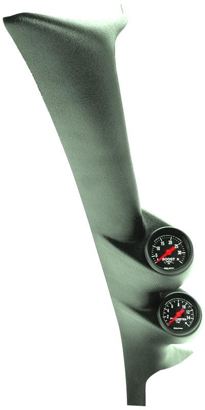 AutoMeter — DIESEL GAUGE KIT,A-PILLAR,FORD 99-07,BOOST/EGT,35PSI/1,600 Degrees F,Z SERIES