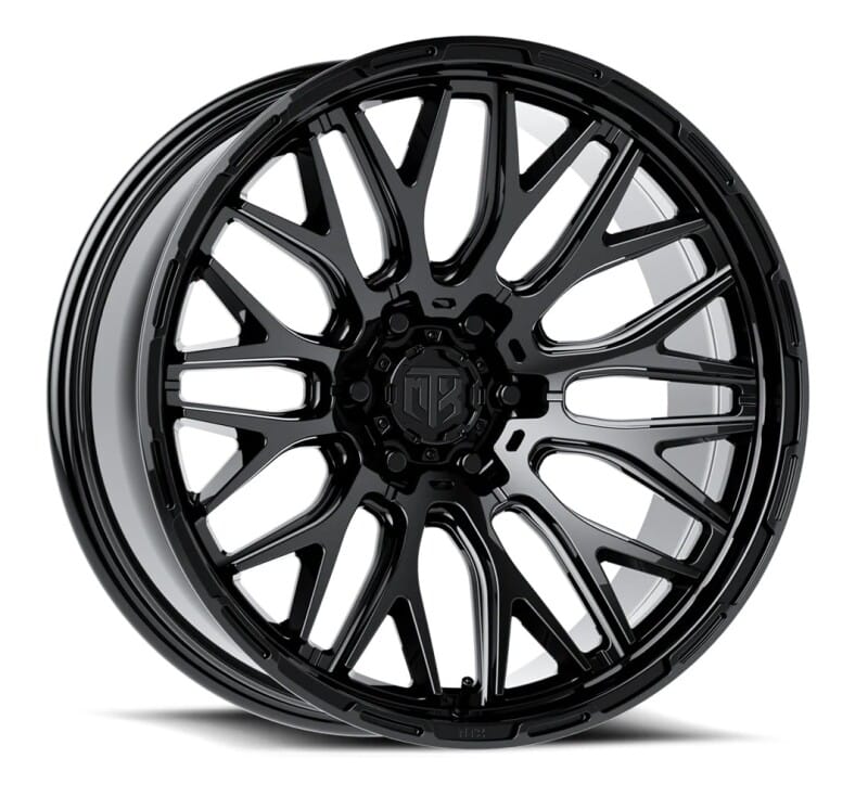MTX Wheels — MTX Typhoon Gloss Black 20x9in / 6x139.7 BP / 0mm Offset / 106.1mm Bore