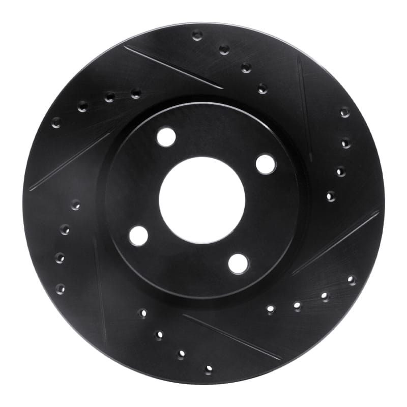 R1 Concepts — R1 98-04 Ford Contour Front Right Drilled & Slotted Black Brake Rotor
R1 Brake Rotor Drill