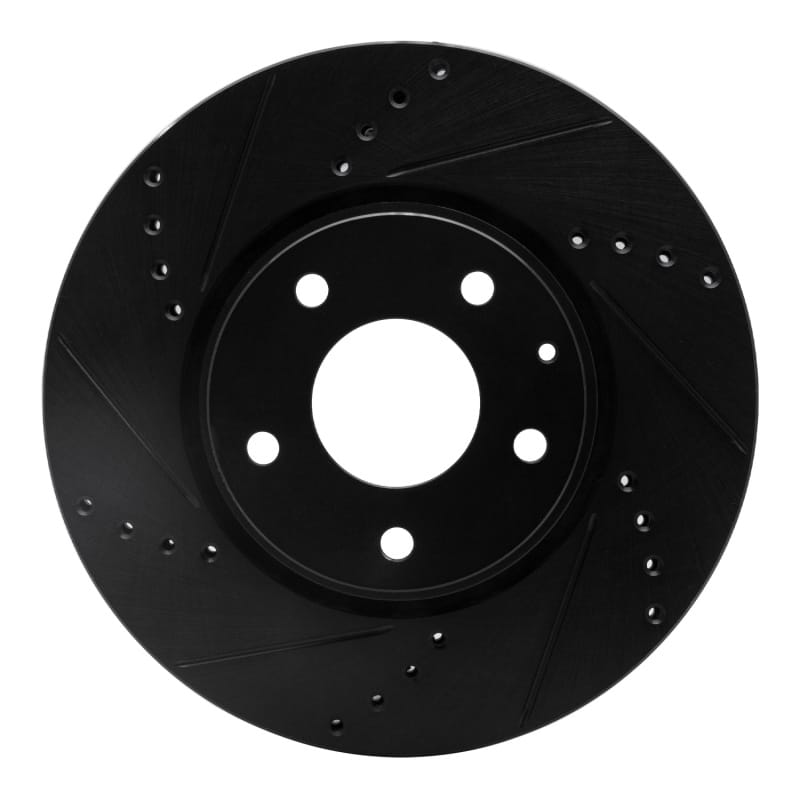 R1 Concepts — R1 16-25 Mazda CX-5 Front Left Drilled & Slotted Black Brake Rotor
R1 Brake Rotor Drill