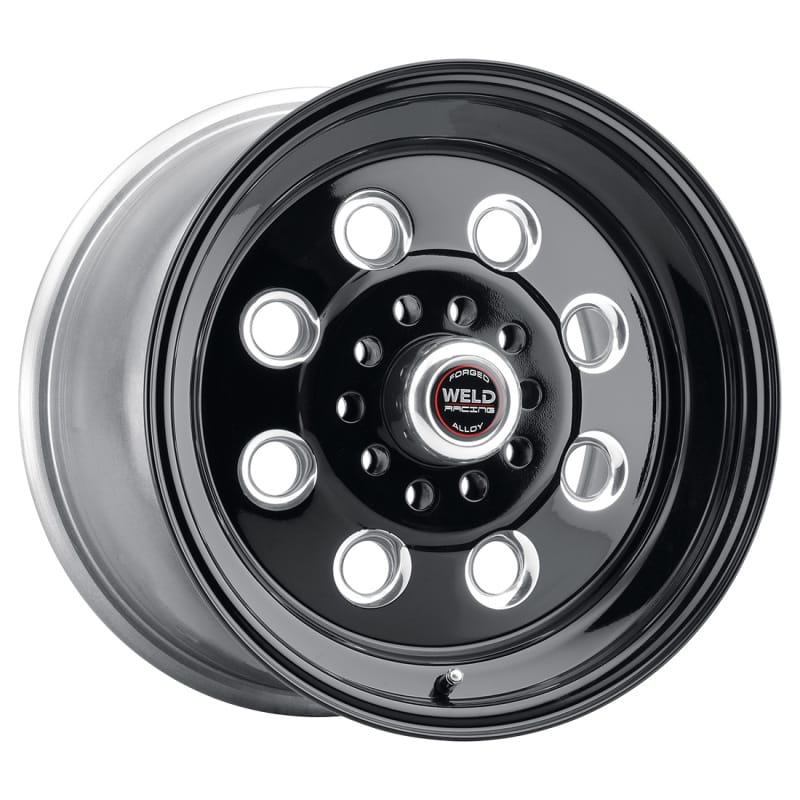 Weld — Weld Draglite 15x4 / 5x4.5 & 5x4.75 BP / 1.875in BS Black Wheel - Non-Beadlock
15X4'' Blk Draglite