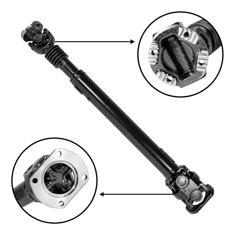 Yukon Gear & Axle — USA Standard Driveshaft for 03-05 Ram 2500/3500 Diesel Front w/ Manual Transmission 19in Length
Driveshaft - Front
