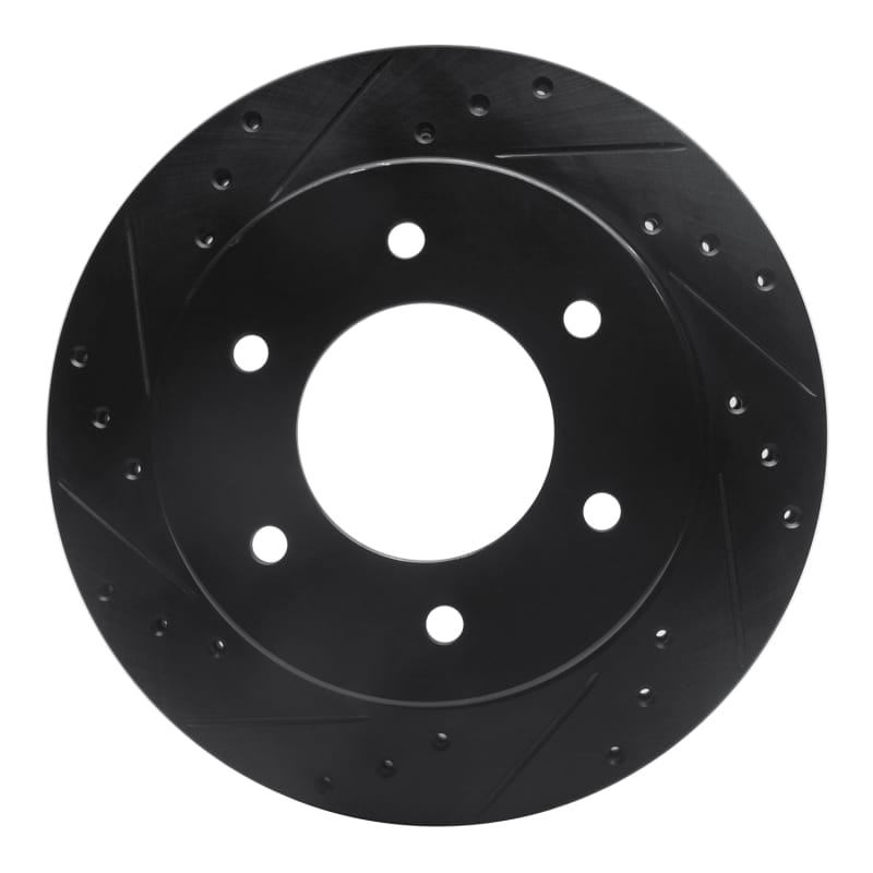 R1 Concepts — R1 19-25 Ford BRONCO Rear Left Drilled & Slotted Black Brake Rotor
R1 Brake Rotor Drill