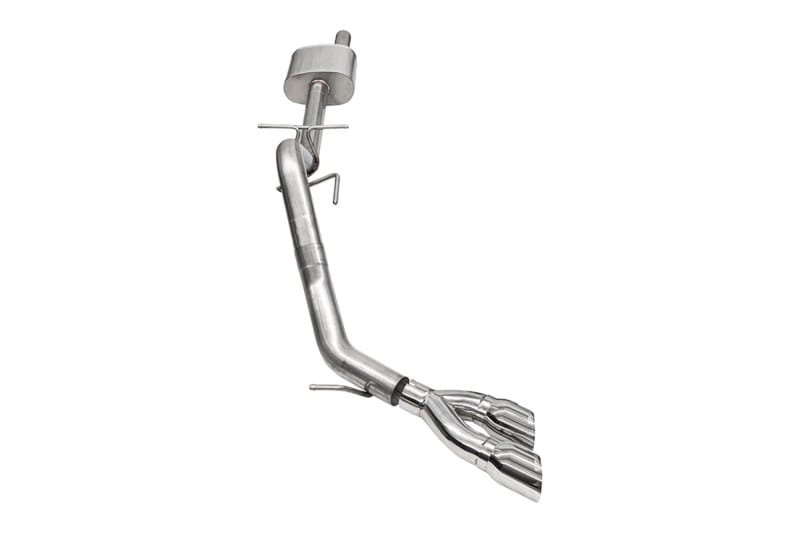 CORSA Performance — Corsa 2024-2025 Ford Ranger 3in Cat-Back Exhaust 4in Polished Pro-Series Slash Cut Twin Tip
Exhaust