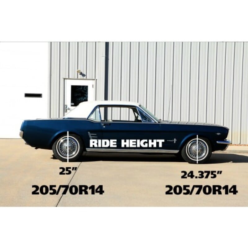 Ridetech — Ridetech 64-66 Ford Mustang Composite Leaf Springs w/ HQ Shocks - 2in Drop - Rear
Comp Leafs 64-66 Mus