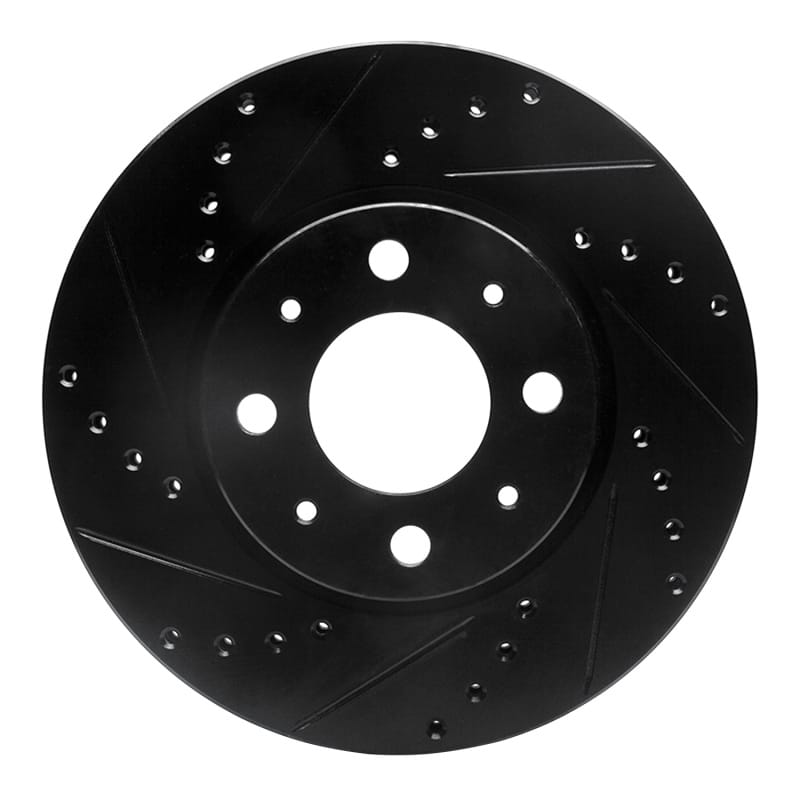 R1 Concepts — R1 93-95 Volvo 850 Front Left Drilled & Slotted Black Brake Rotor
R1 Brake Rotor Drill