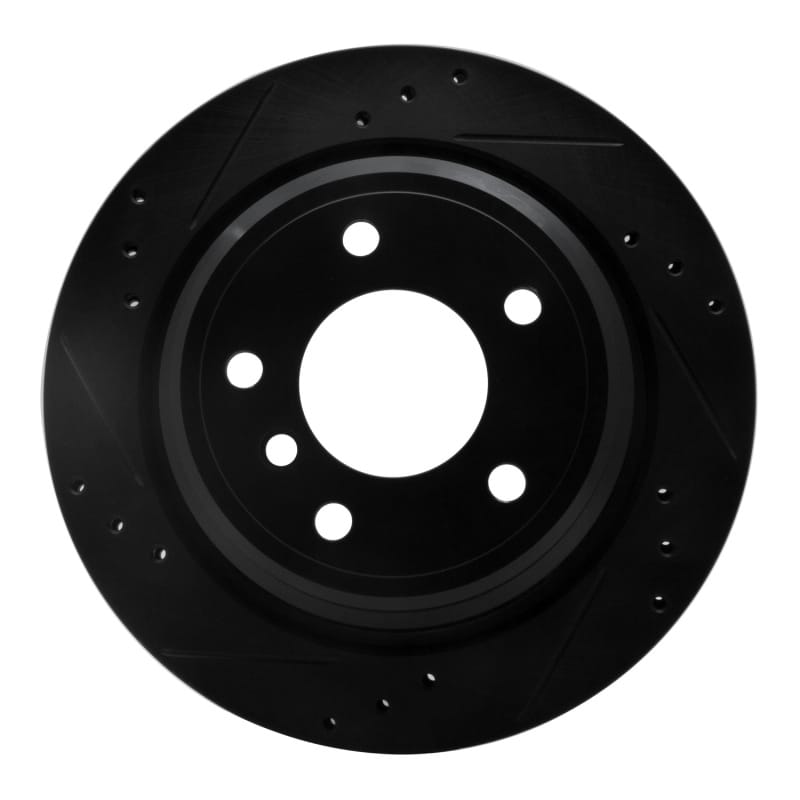 R1 Concepts — R1 96-03 BMW 525I (USA/Canada) Rear Left Drilled & Slotted Black Brake Rotor
R1 Brake Rotor Drill