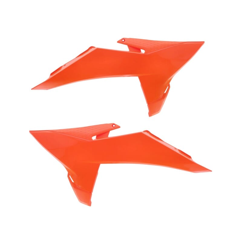 Cycra — Cycra 25+ KTM SX/SXF/XC/XCF OEM Radiator Shrouds - Orange