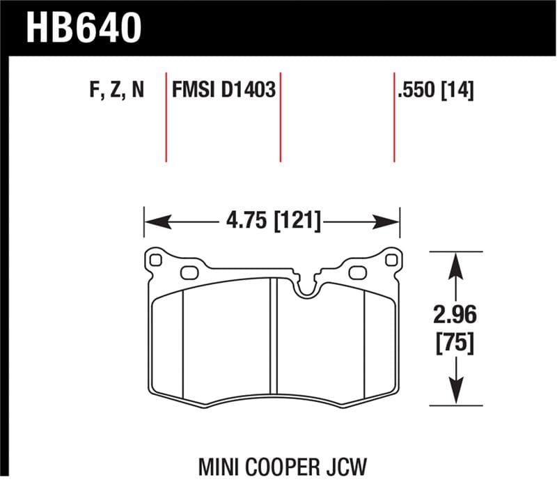 Hawk Performance — HPS Disc Brake Pad
