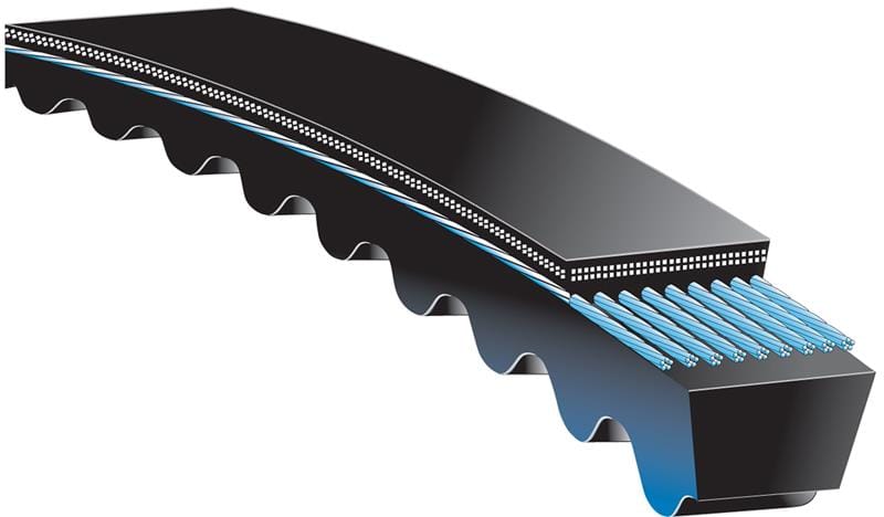 Gates — Gates Super HC Molded Notch V-Belt 3VX 3/8in x 50in