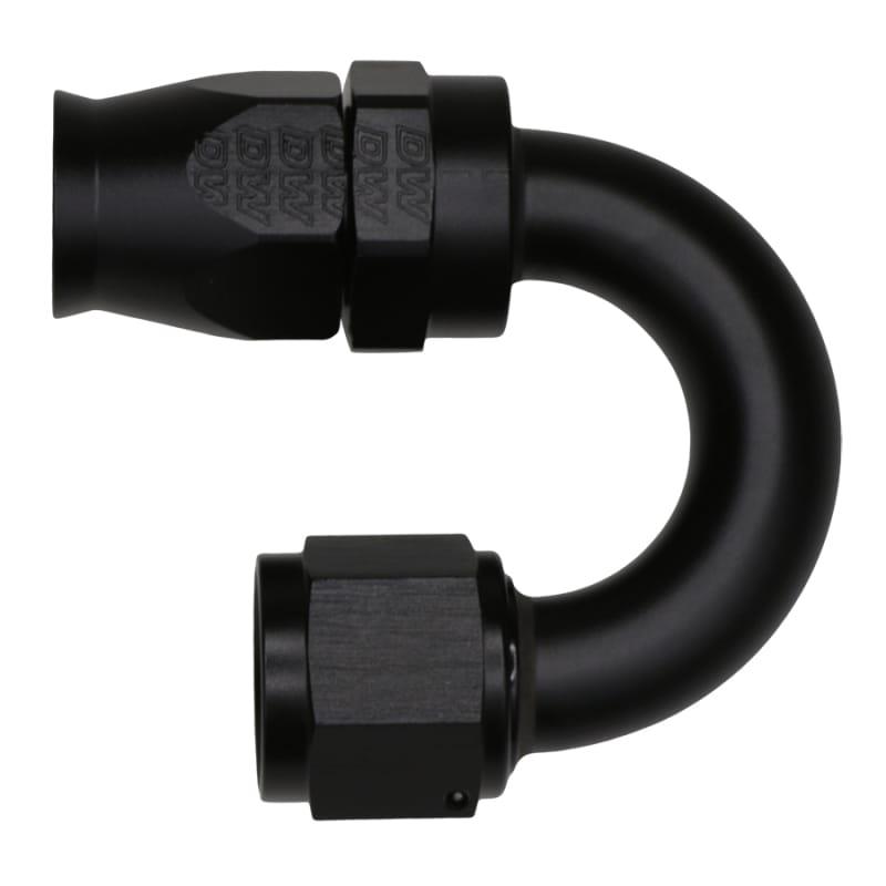 DeatschWerks — DeatschWerks 10AN Female Flare Swivel 180-Degree Hose End CPE - Anodized Matte Black
Lines & Fittings