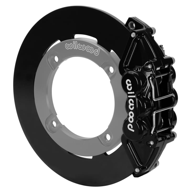 Wilwood — Wilwood 19-22 Honda Talon 1000 Black 4-Piston Rear Kit 11.25in - Plain Face Steel Rotors