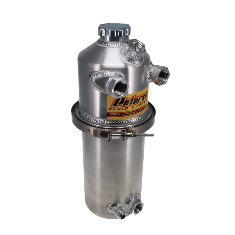 Peterson Fluid Systems — Peterson Fluid Systems Oil Tank 2 Gallon Dual In Female