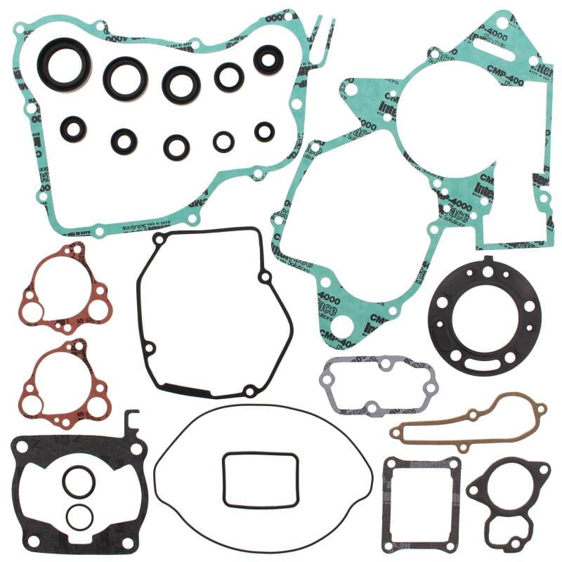 Vertex Pistons — Vertex Gaskets 1987 Honda CR125R Complete Gasket Kit w/ Oil Seals