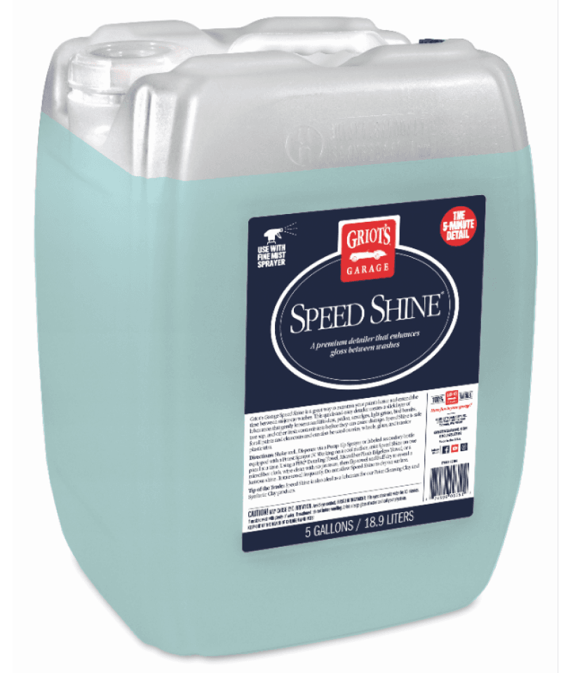 Griots Garage — Griots Garage Speed Shine - 5 Gallons (Minimum Order Qty of 2 - No Drop Ship)