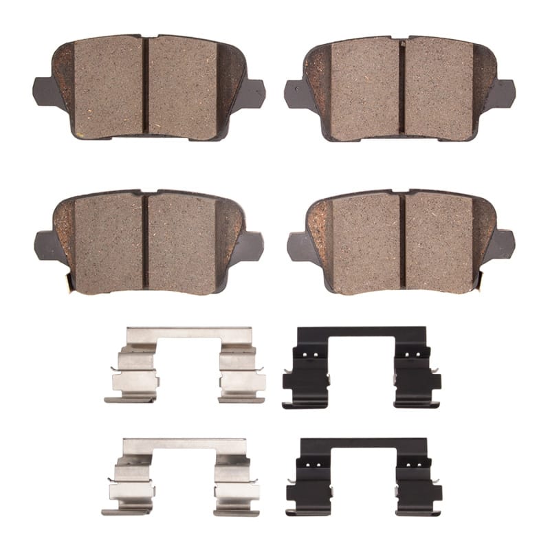 DFC — DFC 18-25 Buick Regal Sportback Rear 5000 Advanced Ceramic Brake Pads and Hardware Kit