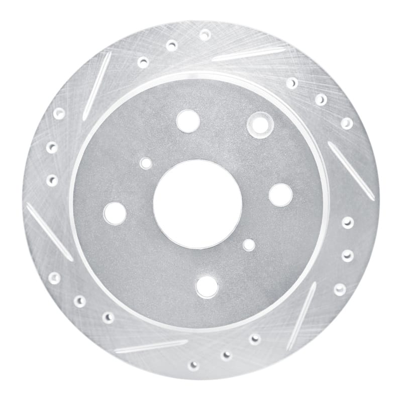R1 Concepts — R1 83-84 Toyota Cressida Rear Left Drilled & Slotted Silver Brake Rotor
R1 Brake Rotor Drill