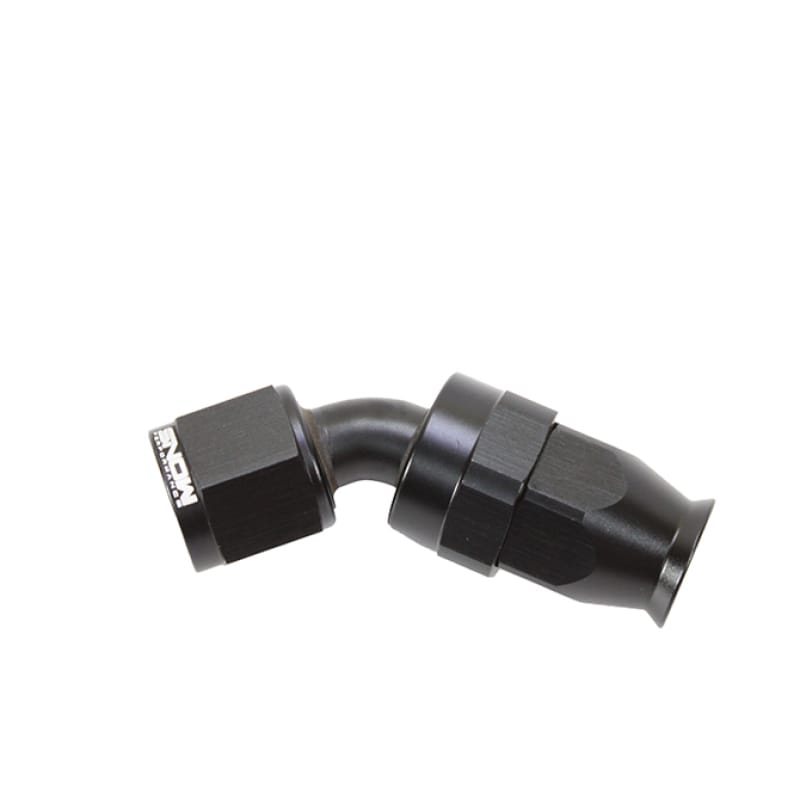 Snow Performance — Snow -8AN 45 Degree PTFE Hose End (Black)
PTFE Hose End