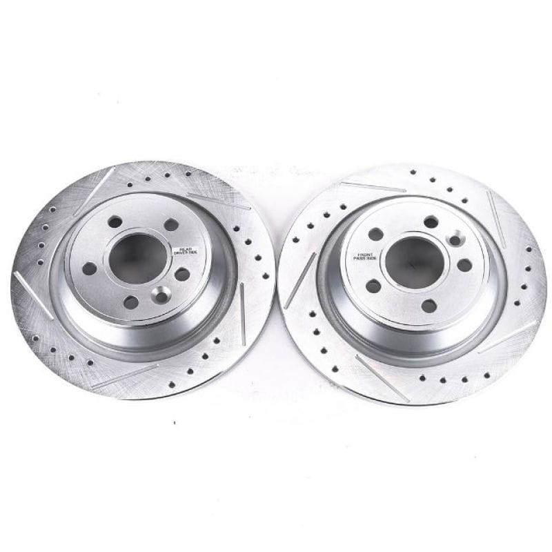PowerStop — Power Stop 12-15 Land Rover Range Rover Evoque Rear Evolution Drilled & Slotted Rotors - Pair
PowerStop XPR
