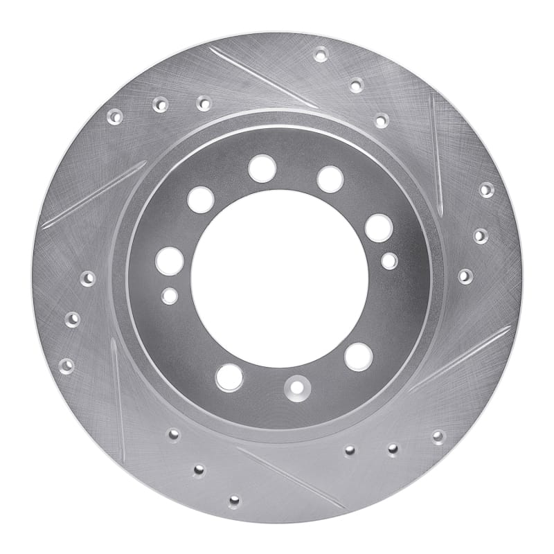 R1 Concepts — R1 83-89 Chrysler Conquest Rear Right Drilled & Slotted Silver Brake Rotor
R1 Brake Rotor Drill