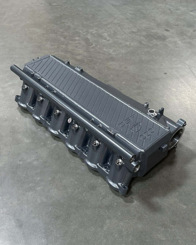 CSF — CSF BMW Gen 1 B58 Charge-Air-Cooler Manifold - Turbulence Grey